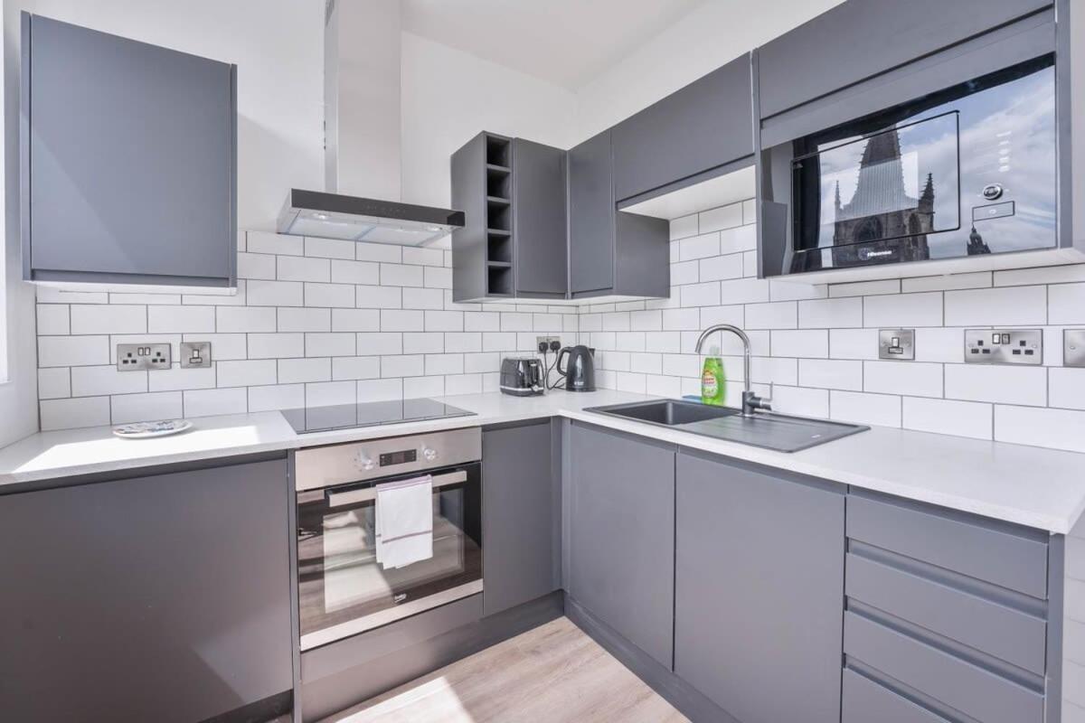 Lovely Studio Apartment In Central شيفيلد المظهر الخارجي الصورة